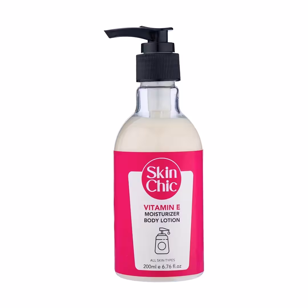 لوسیون مرطوب کننده بدن حاوی ویتامین E اسکین شیک 200 میل