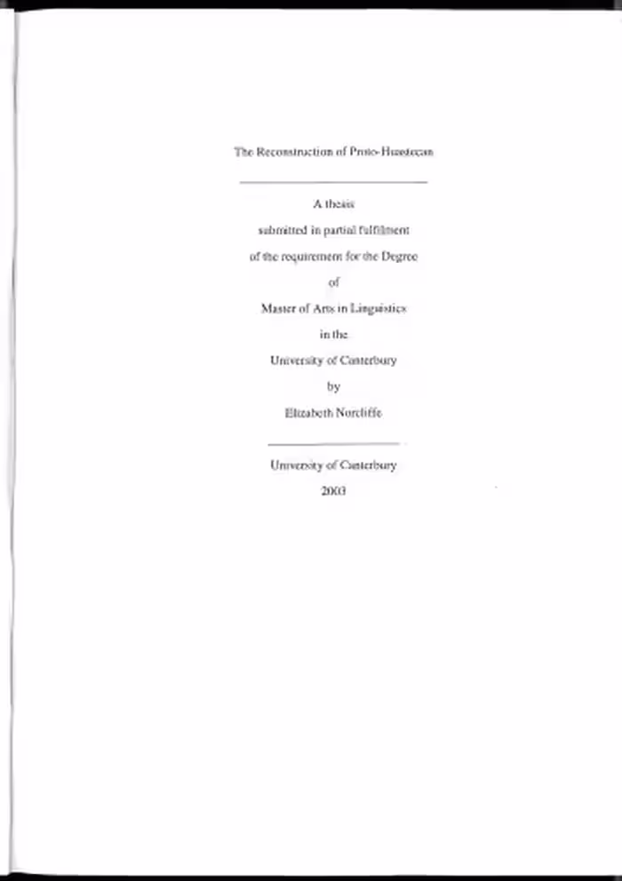 خرید و دانلود نسخه کامل کتاب The reconstruction of Proto-Huastecan