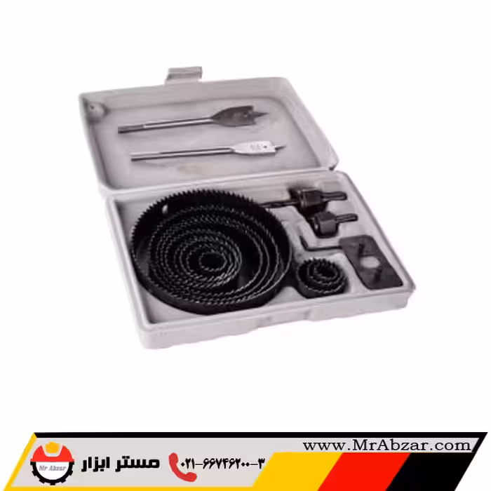 ست گردبر چوب سیلور 18 پارچه