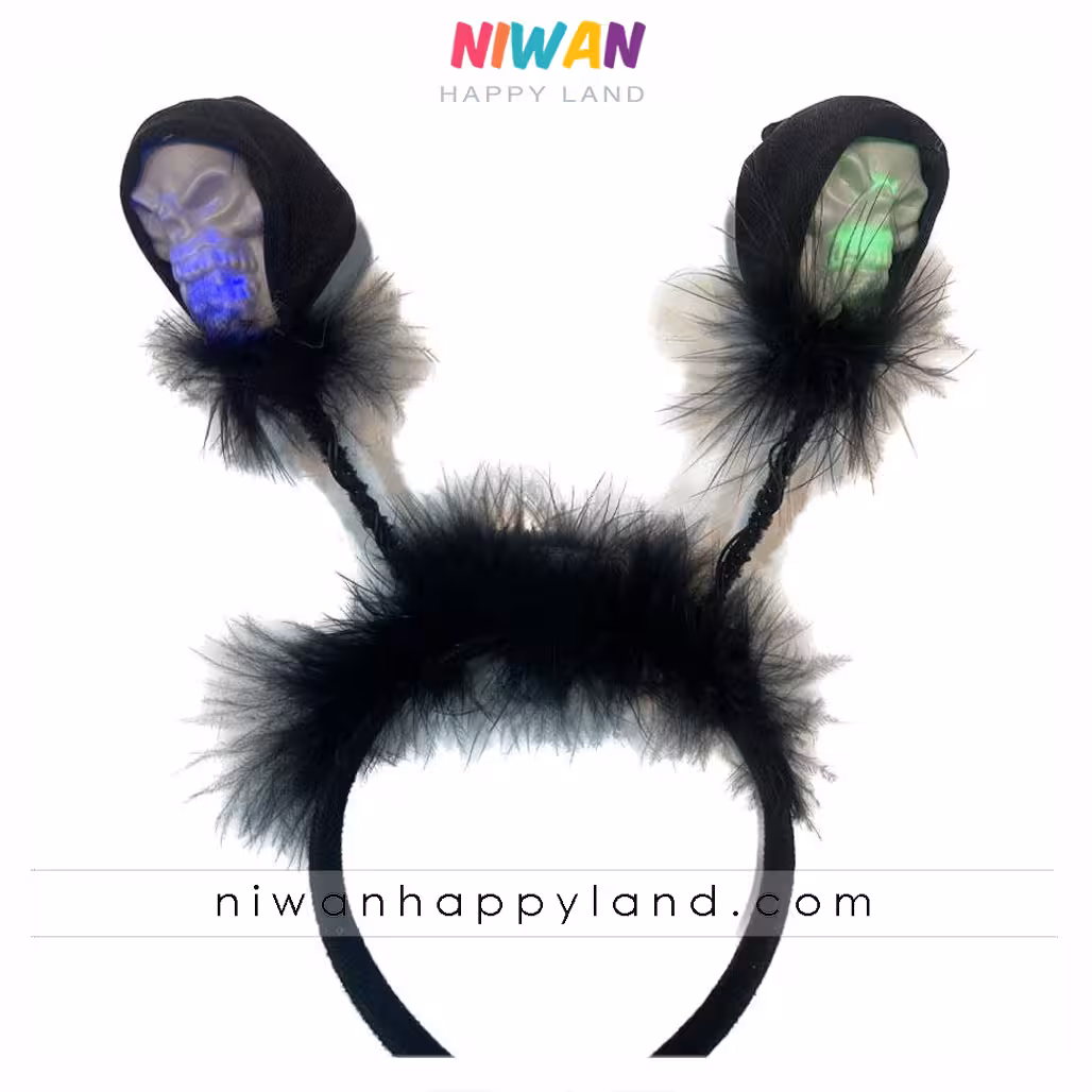 تل اسکلتی چراغدار هالووین