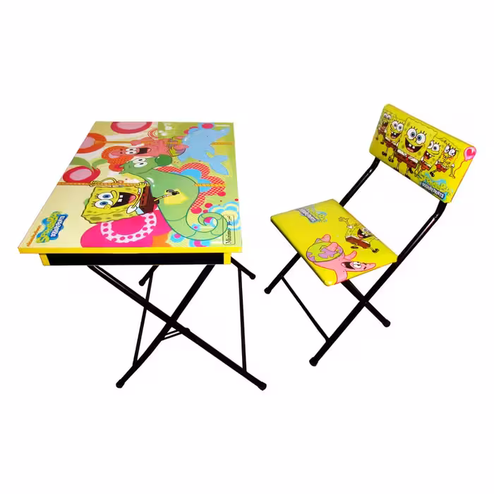 میز تحریر کودک میزیمو مدل باب اسفنجی کد 425