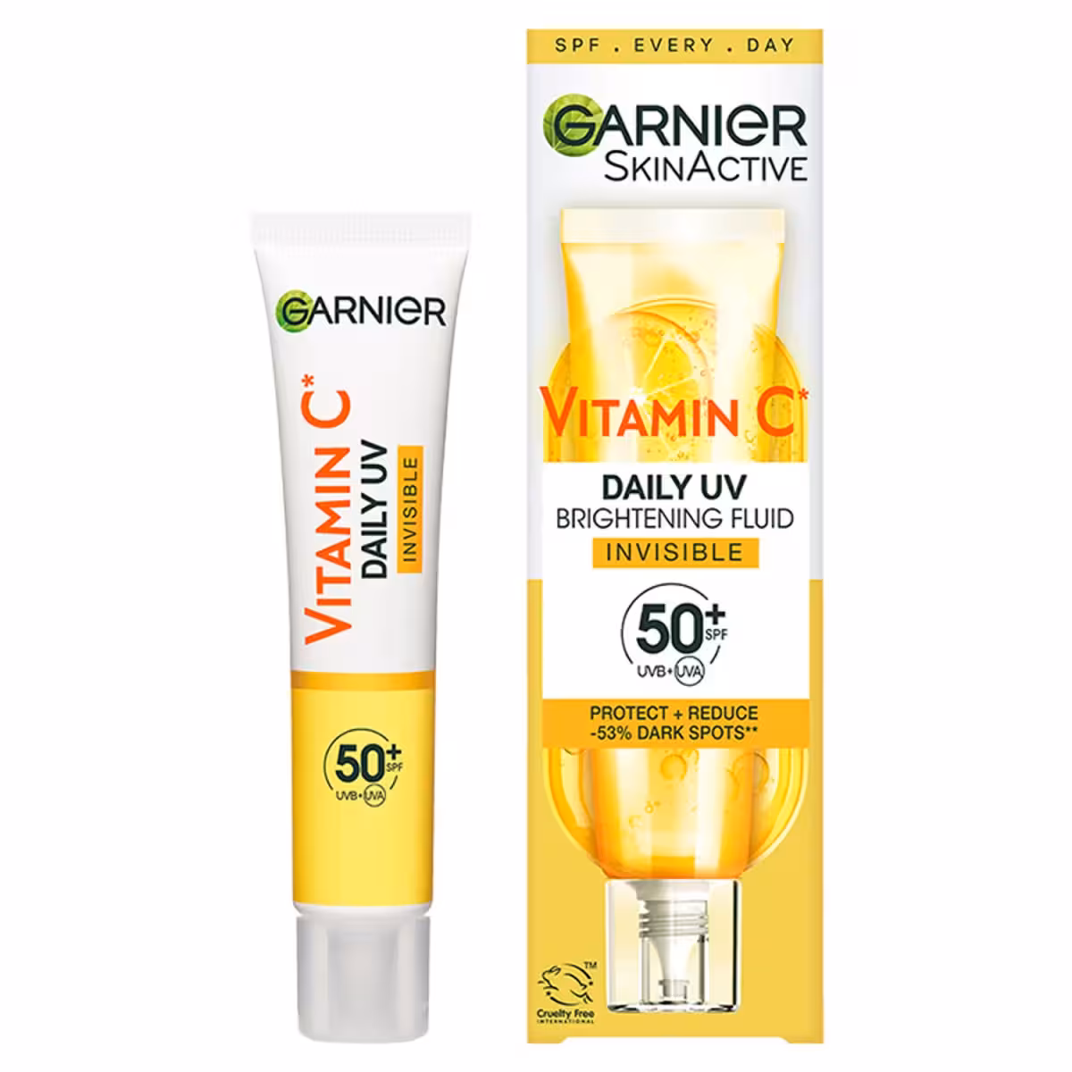 ضدآفتاب گارنیر حاوی ویتامین سی و SPF 50حجم40میلGARNIER