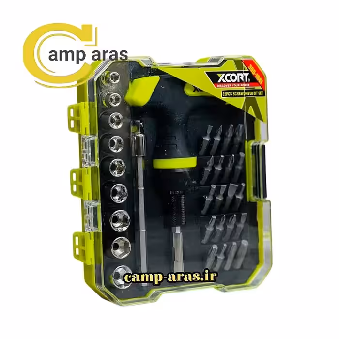 ست پیچ گوشتی ایکس کورت 32 تکه XCORT 306-1041 اورجینال - کمپ آراس