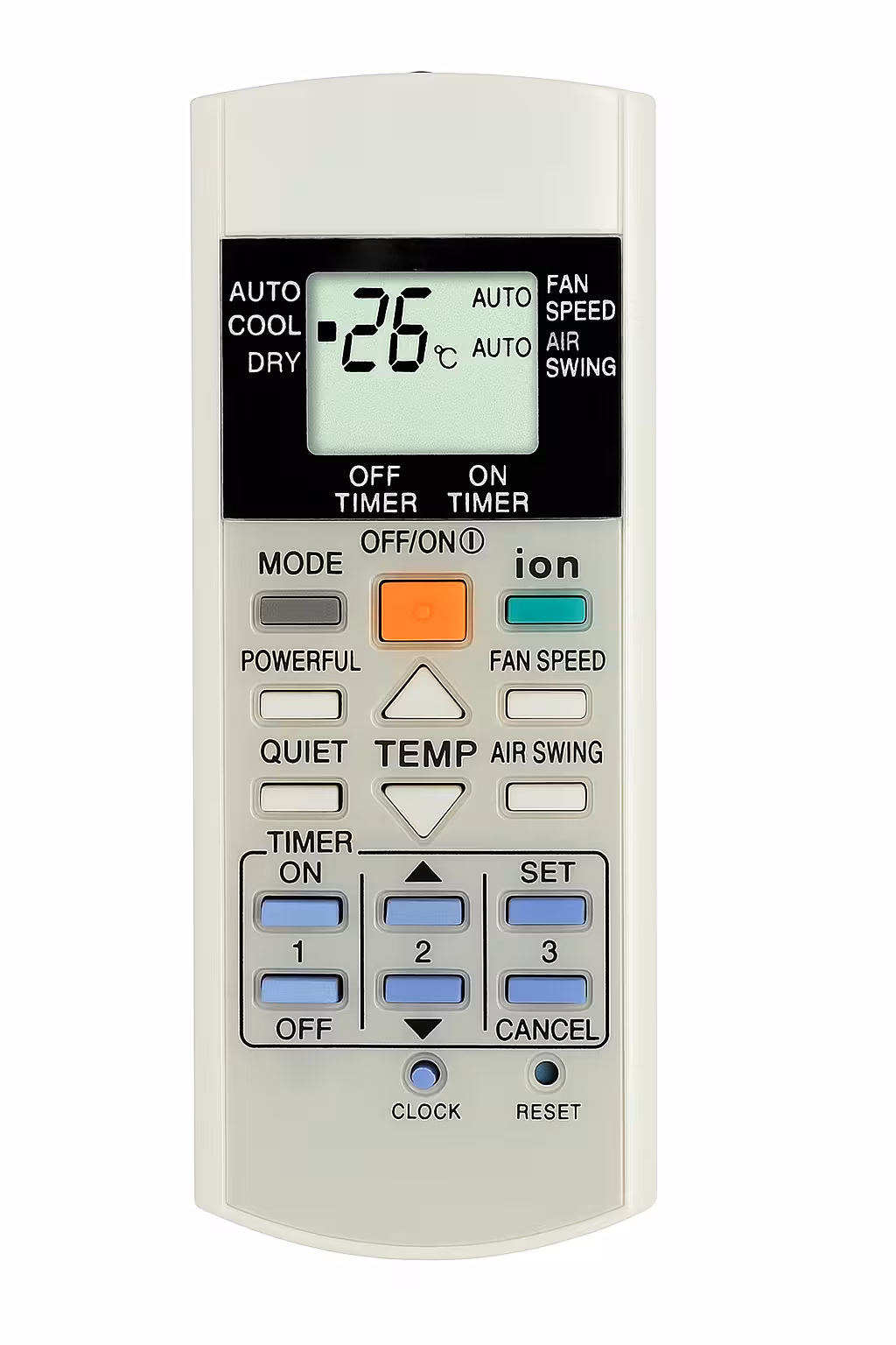 ریموت کنترل کولر گازی پاناسونیک مدل 1122