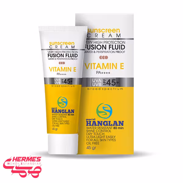 ضدآفتاب فیوژن فلویید رنگی Gold-Beige هانگلن