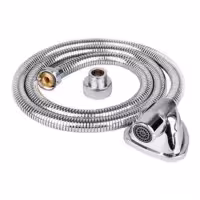 شلنگ توالت برنجی کروم