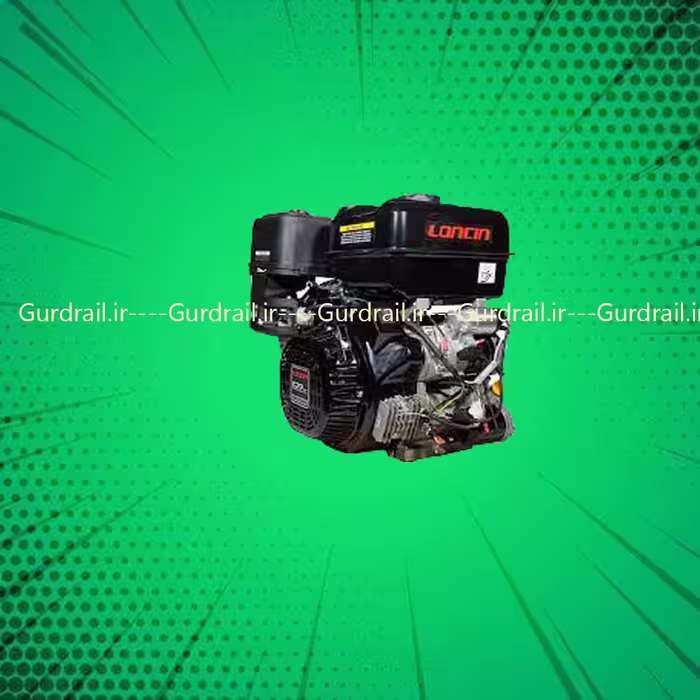 موتور تک بنزینی استارتی لانسین 20 اسب مدل LC 196 FD | گاردریل