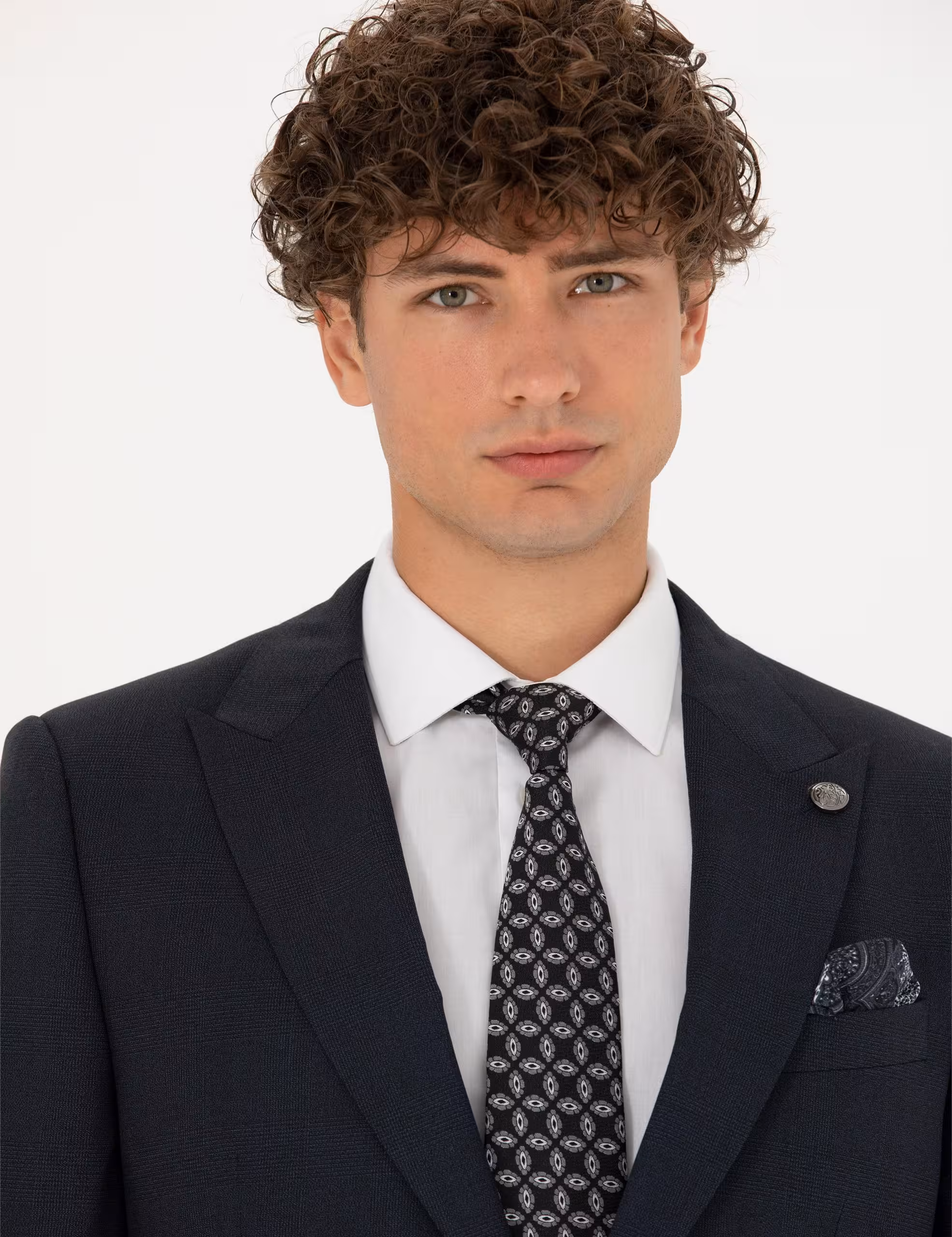 کت و شلوار مردانه سرمه ای پیرکاردین