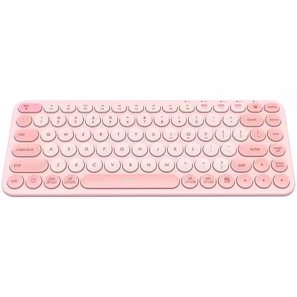 کیبورد بی سیم بیسوس مدل K01A Wireless Tri-Mode