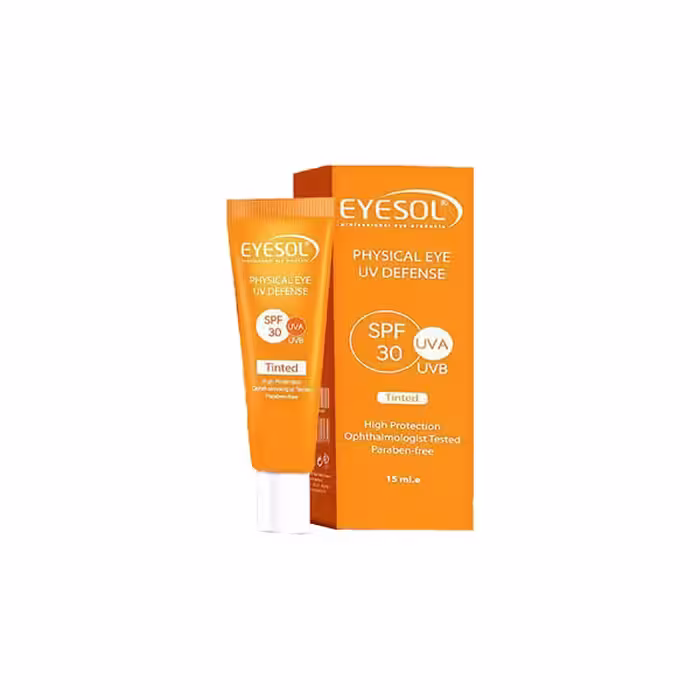 کرم ضد آفتاب دور چشم آیسول SPF30(رنگی)