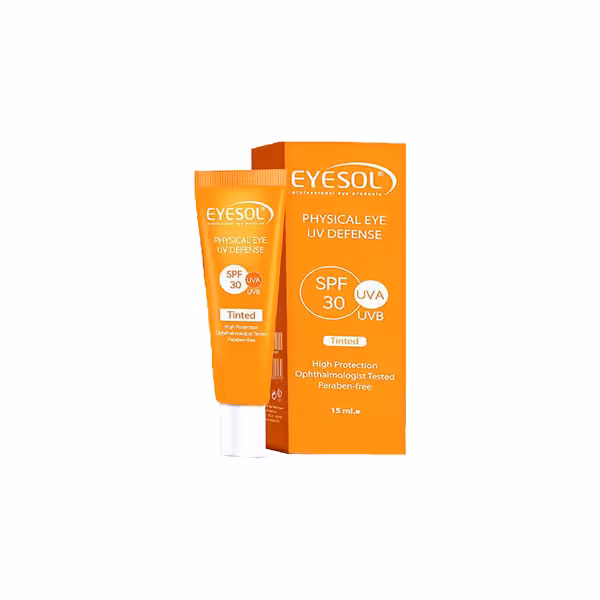 کرم ضد آفتاب دور چشم آیسول SPF30(رنگی)