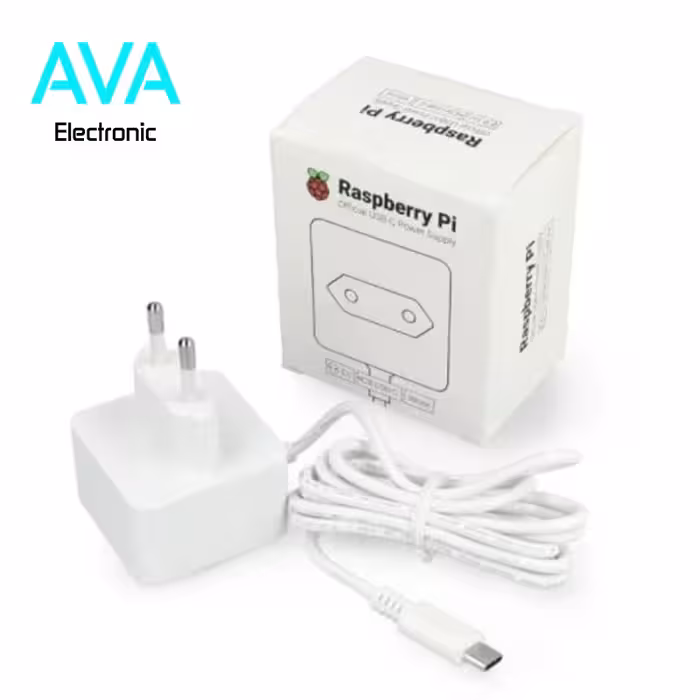 آداپتور 5٫1V-3A اورجینال ویژه رزبری پای 4 با خروجی USB-C