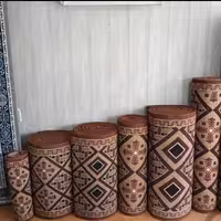 کناره گلیم فرش ماشینی طرح حصیری  در سایزدلخواه مشتری 100در60سانت(هزینه ارسال باخریداروپس کرایه میباشد)