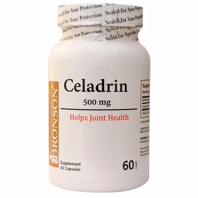 کپسول سلادرین 500 میلی گرم برونسون 30 عددی