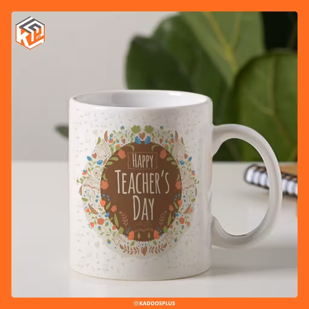 ماگ روز معلم طرح 4