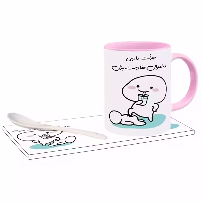 خرید ماگ-لیوان   جرات داری اسم حنا بدون زیر لیوانی  ، . .