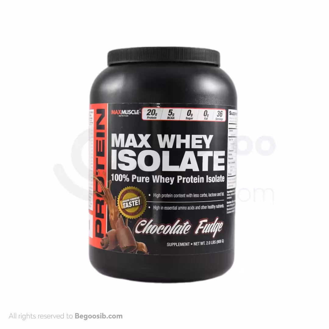 پروتئین وی ایزوله مکس ماسل 908 گرمی