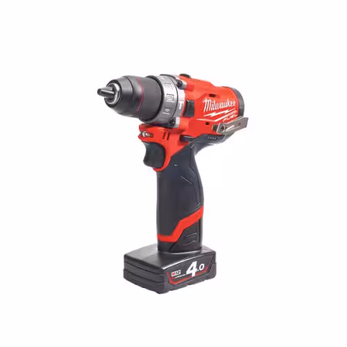 دریل شارژی چکشی میلواکی براشلس لیتیوم 12 ولت مدل M12 FPD-402X