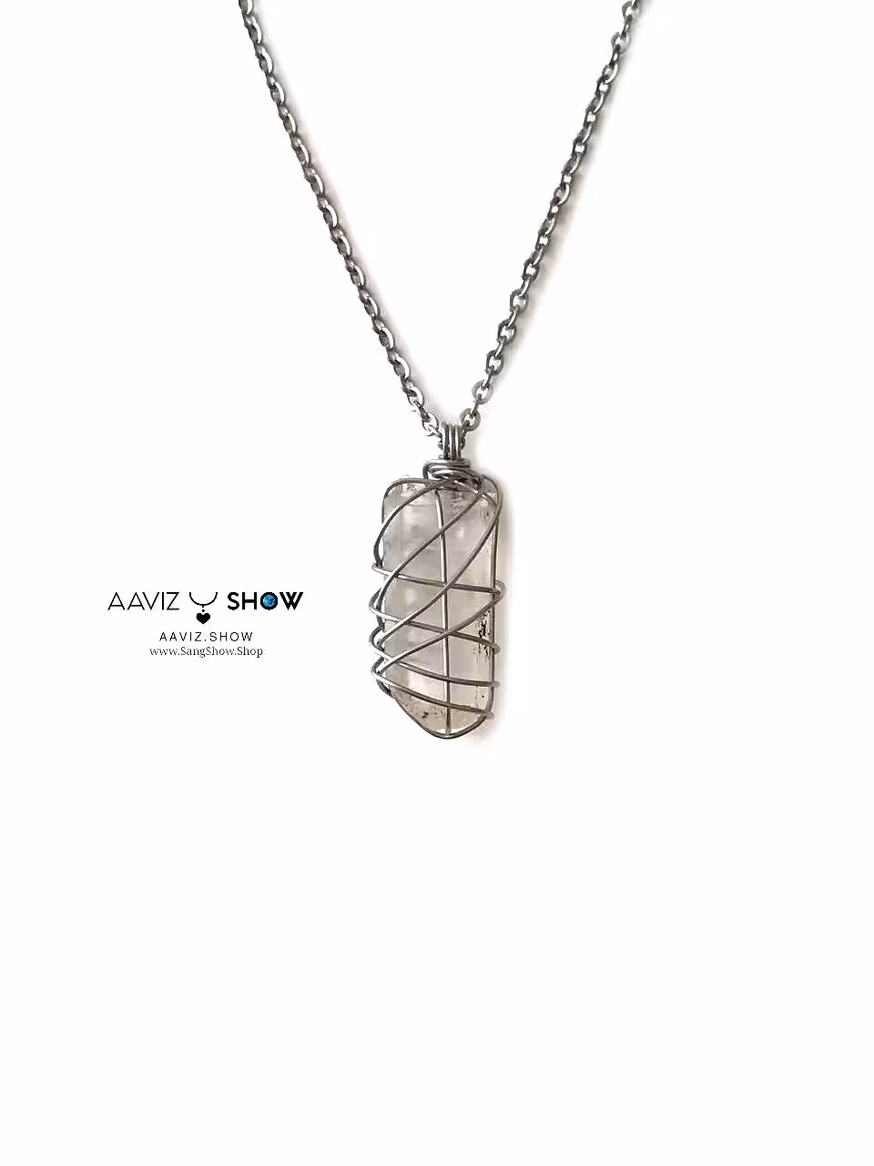 گردنبند کوارتز نمونه با اصالت و زیبا A655