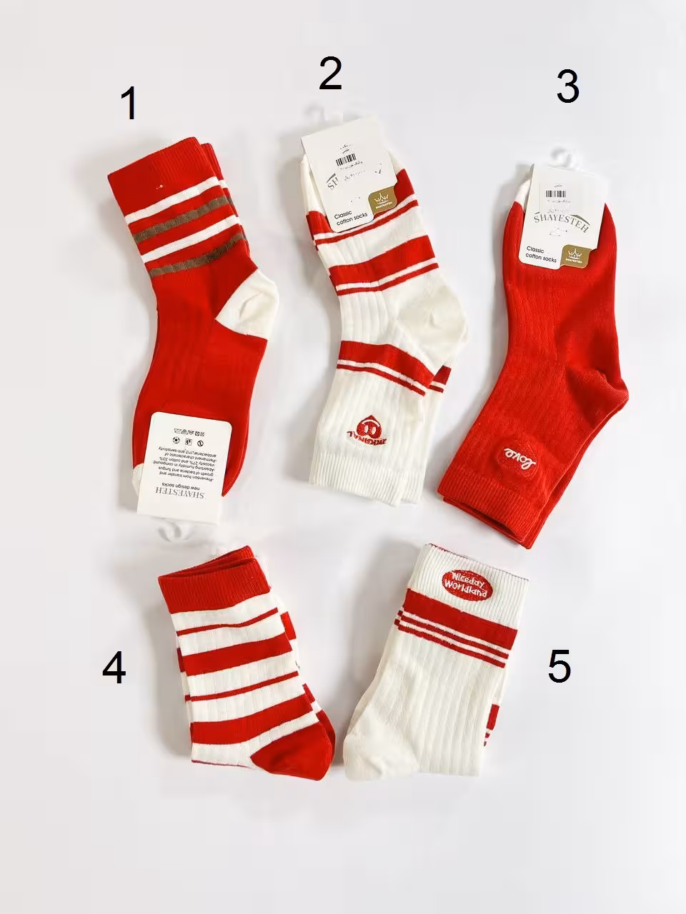 جوراب ساقدار shayesteh کد 1700