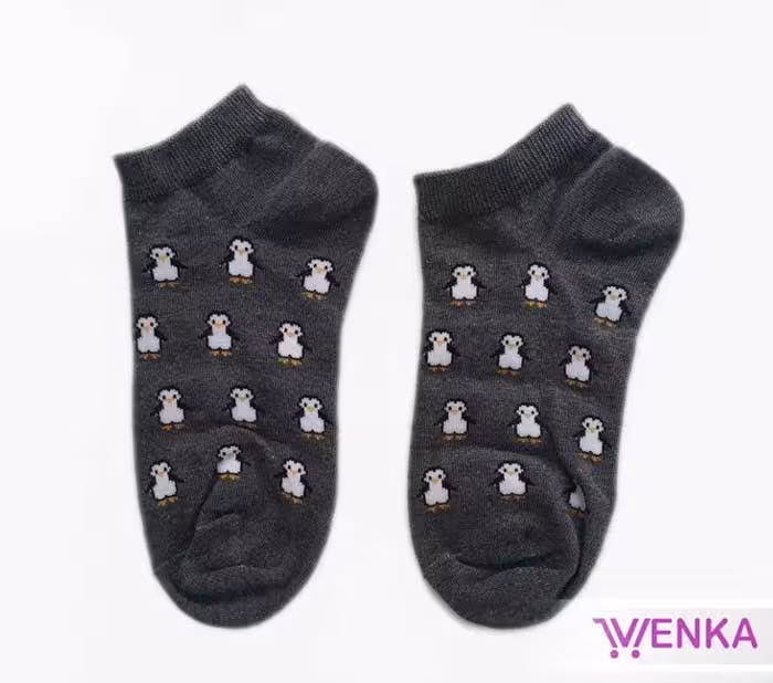 جوراب مچی طرح پنگوئن