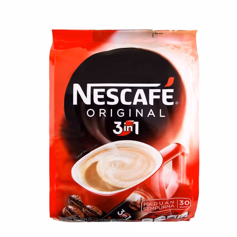 پودر قهوه فوری نسکافه بسته 30 عددی nescafe