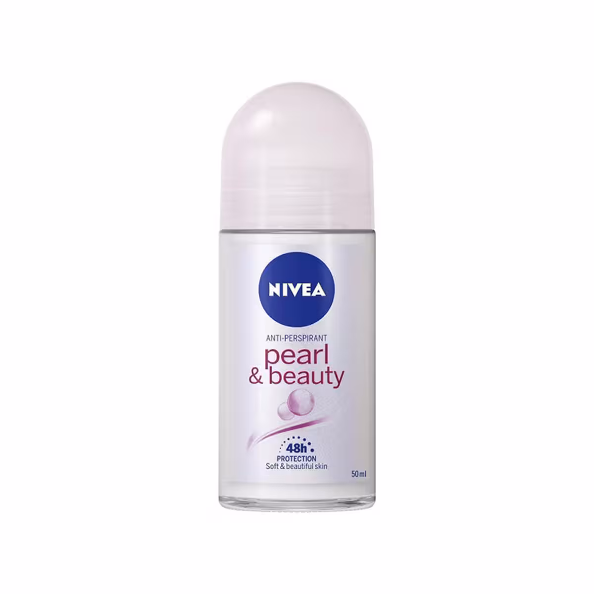 مام رول دئودورانت زنانه مدل Pearl & Beauty حجم 50 نیوآ-Nivea