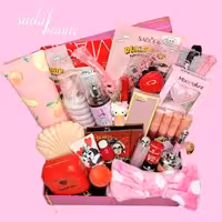 پک آرایشی صورتی قرمز کد053