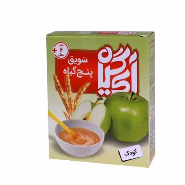 سویق پنج گیاه کودک سیب 200 گرمی