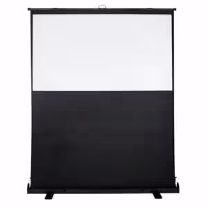 پرده نمایش اسکوپ کف باز شو دستی سایز 80 اینچ 4:3