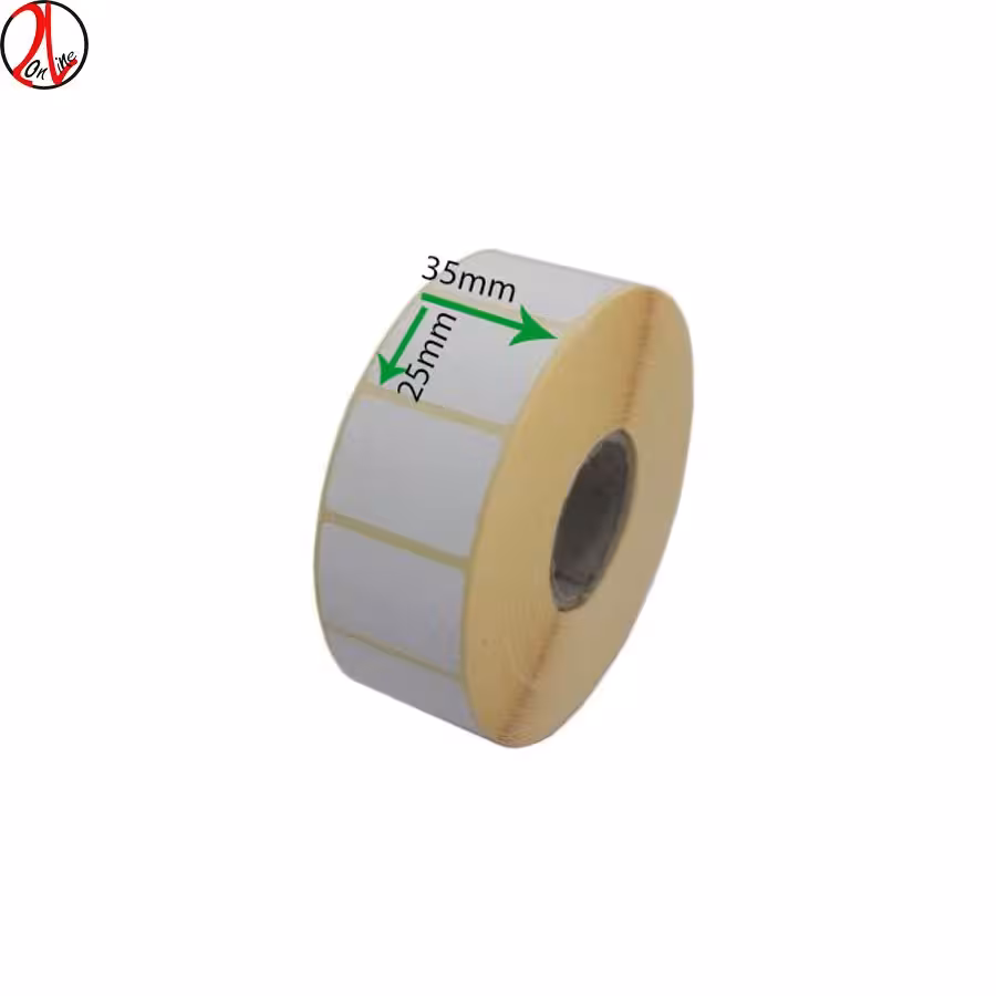 لیبل حرارتی سایز 35در25 