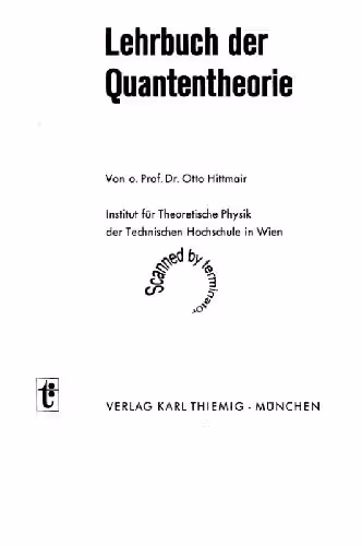 خرید و دانلود نسخه کامل کتاب Lehrbuch der Quantentheorie