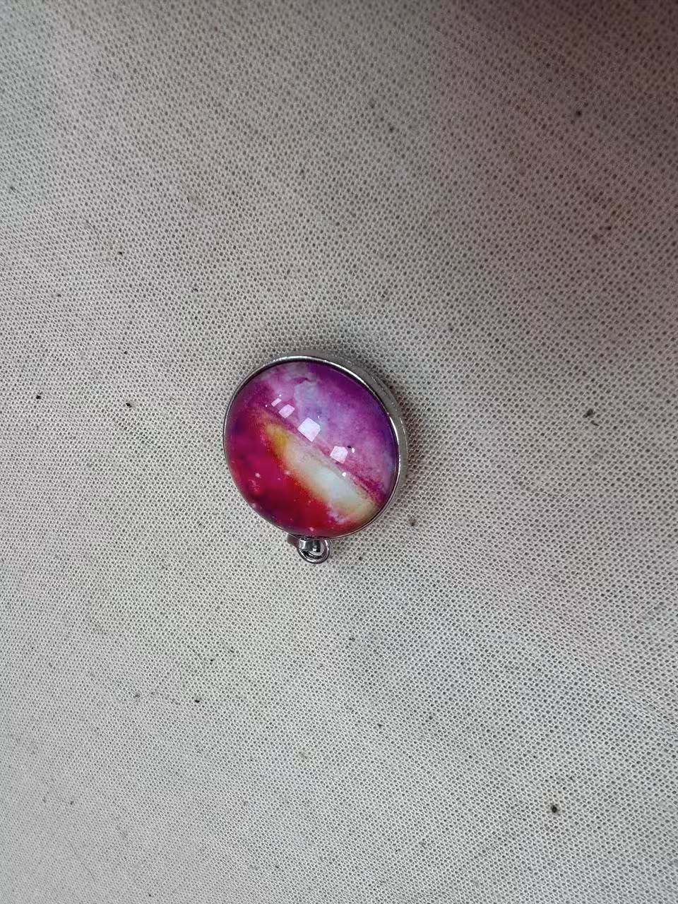 گردنبند شبتاب دو روی کره