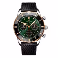 ساعت مچی مردانه برایتلینگ Breitling Navitimer B01 Chronograph red gold-Green dial
