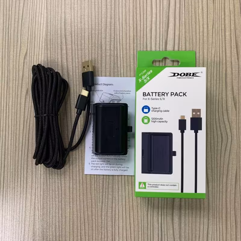 خرید باتری قابل شارژ Dobe به همراه کابل شارژ برای کنترلر جدید ایکس باکس