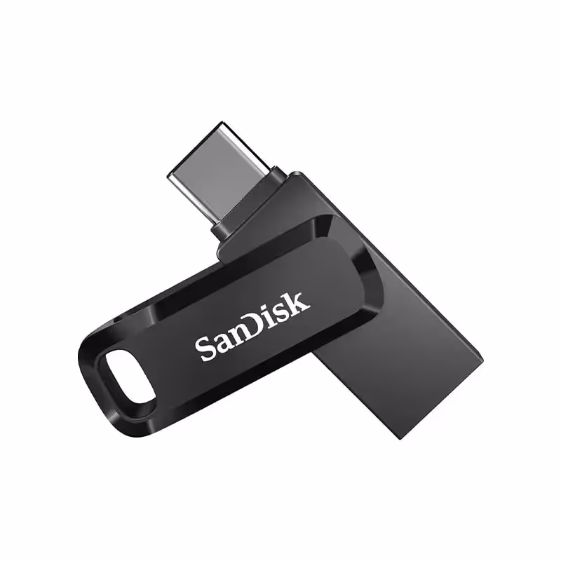 فلش مموری سن دیسک Ultra Dual Drive Go USB 3.1/USB Type-C ظرفیت 128 گیگابایت