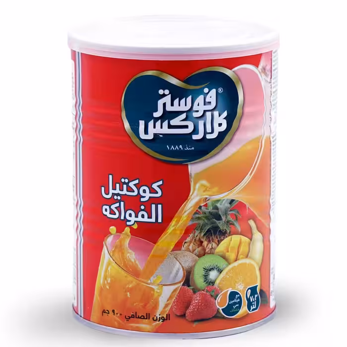 پودر شربت مخلوط میوه فوستر کلارکس FOSTER CLARKS وزن 900 گرم