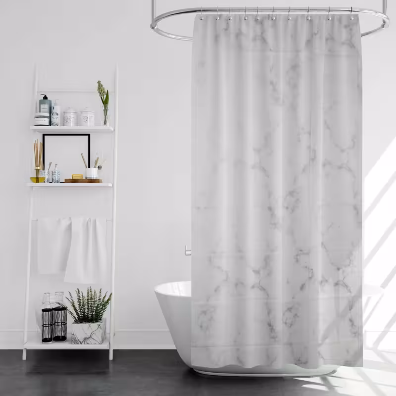 پرده حمام پیسو مدل BZ-58 سایز 180×200 سانتی متر