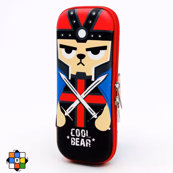 جامدادی تبلتی باریک طرح خرس باحال