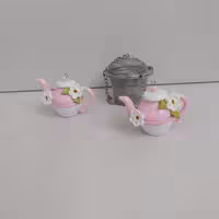 آویز طرح قوری مناسب برای صافی چای بدون صافی استیل  یک عددی | amazonchi