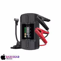 جامپ استارتر، چراغ قوه، پمپ باد و پاوربانک گرین لاین مدل Green Lion 12V Jump Starter GN12VJUSTBK