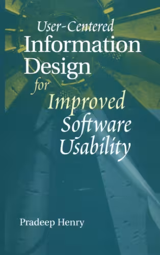 خرید و دانلود نسخه کامل کتاب User-centered information design for improved software usability