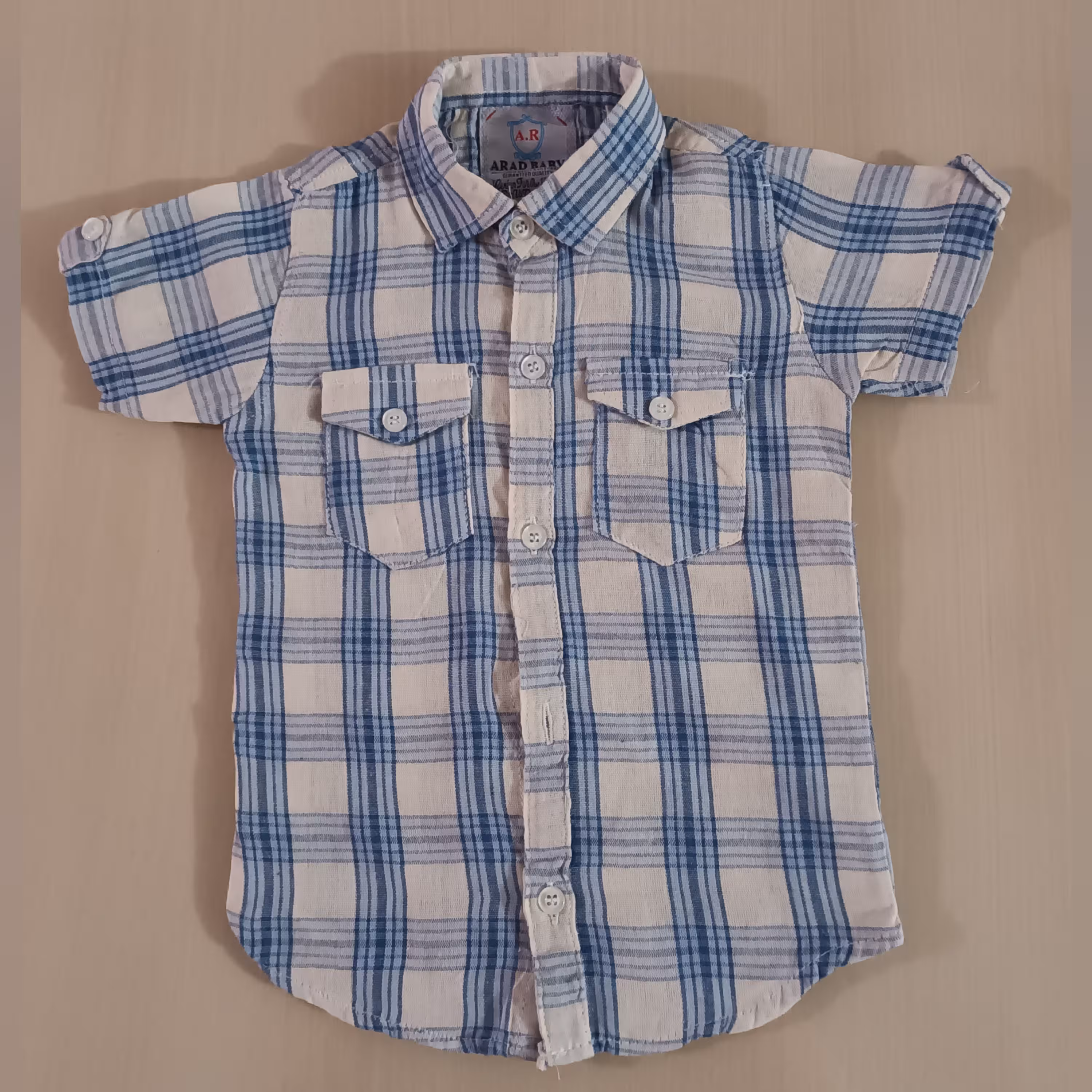 پیراهن پسرانه چهار خونه