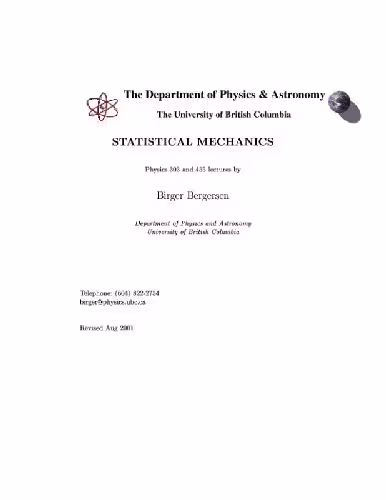 خرید و دانلود نسخه کامل کتاب Statistical mechanics