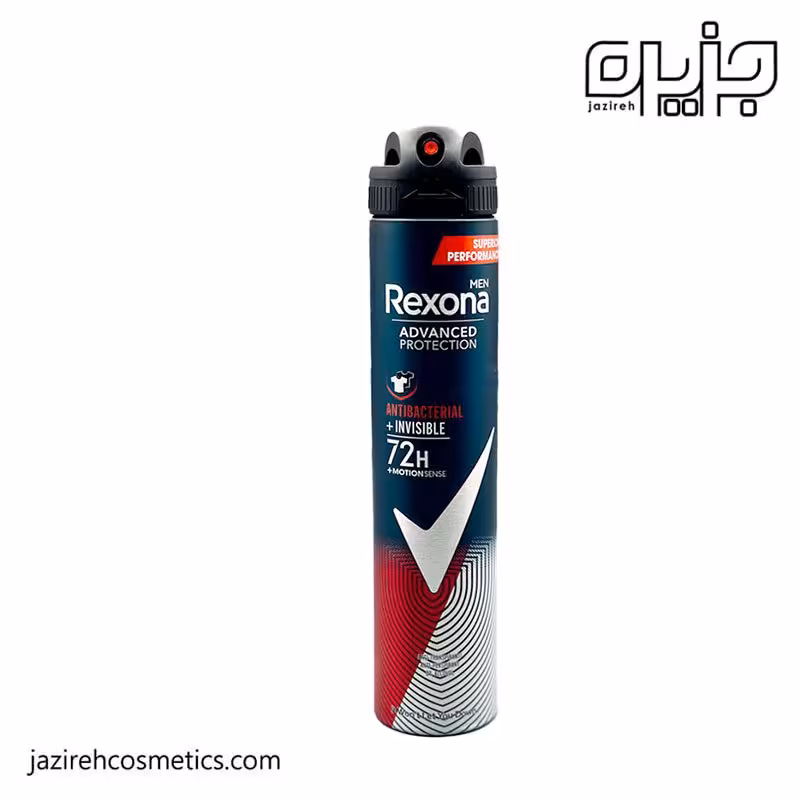 اسپری ضدتعریق مردانه Antibactrial   Invisible رکسونا 200 میل