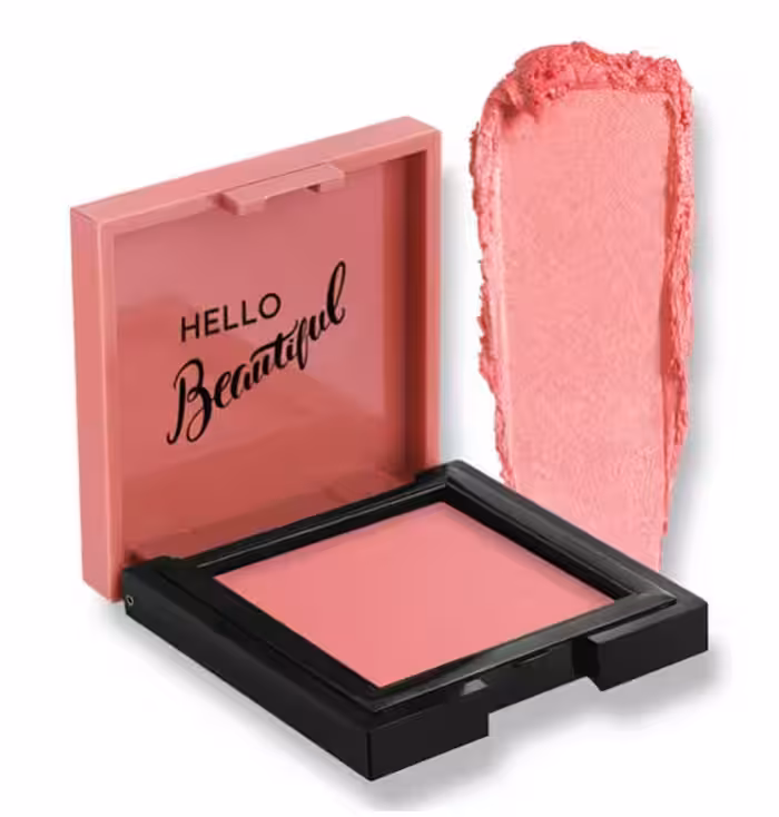 رژگونه کرمی پاستل شماره 41 | رنگ صورتی کرم با ته‌مایه هلویی