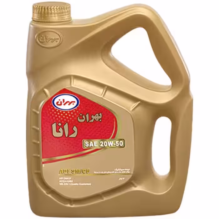 خرید روغن موتور بهران 20w50 sm مدل رانا معدنی حجم چهار لیتر | اتوموبی