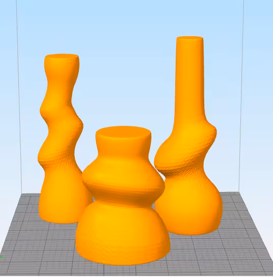 مدل سه بعدی ست شمع دنسر (STL)