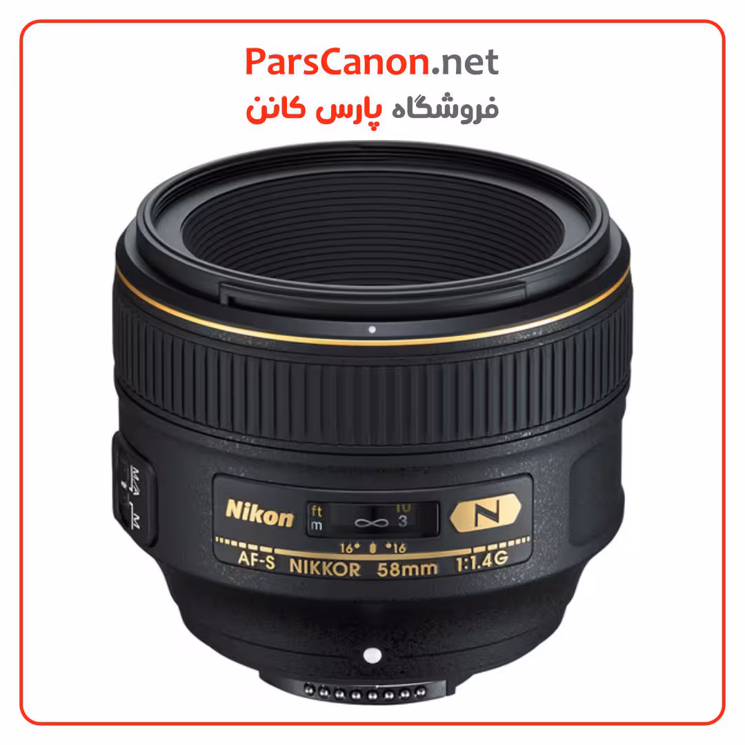 لنز نیکون Nikon AF-S NIKKOR 58mm f/1.4G Lens