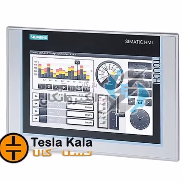 HMI زیمنس مدل 6AV2124-0JC01-0AX0